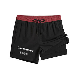 Shorts de sport pour hommes, séchage rapide, doux, respirant, léger, athlétique, entraînement, course à pied, shorts actifs, taille élastique, confortable - Product Image 5