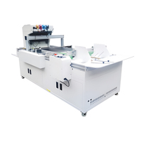 Imprimante HS Mini à passage unique 900 mm Alimentation automatique du papier, Fonction de correction de la déviation Machine d'impression de gobelets en papier kraft et de cartons