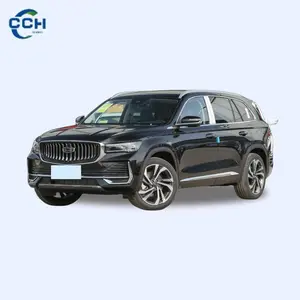 Dalam stok 2023 diskon besar Cina brilian terkenal putih hitam Geely monjaro kendaraan bahan bakar mobil mobil baru