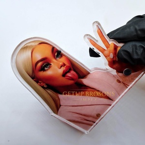 Paleta de acrílico profesional para extensiones de pestañas, soporte para pestañas, herramientas para artistas de pestañas, suministros para salón de belleza - Product Image 3