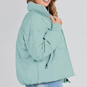 Raya acolchada transpirable OEM Venta caliente personalizado mujer invierno Puffer abrigo chaquetas jenuine impermeable a prueba de viento de alta calidad - Product Image 6
