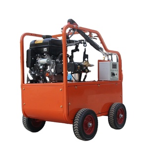 Hidrolavadora de Alta Calidad en Oferta, Nueva, Diésel, 13.5HP, PowerShot, 4000PSI, 4GPM, con Calentador de Agua - Product Image 1