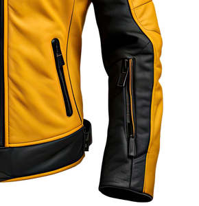 Haute qualités nouvelle mode hommes noir agneau veste en cuir/hommes vestes en cuir vestes en cuir pour hommes style confortable 2024 - Product Image 6