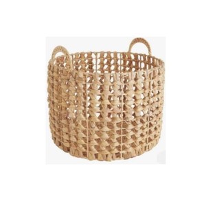 Natural <b>Storage</b> <b>Hamper</b> Offers a Range of Sturdy and Stylish <b>Storage</b> Basket Made From Seagrass Water Hyacinth Jute and Moong - Product Image 6