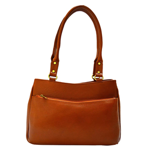 Bolso de Mano de Cuero para Mujer, Diseño de Lujo, Estilo Elegante, Informal, para Uso Diario, Ligero, con Cierre de Cremallera - Product Image 1