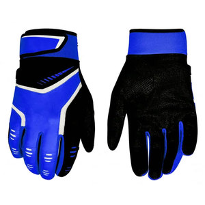 Gants de baseball à doigts entiers, bleu noir, synthétiques, respirants, à enfiler, pour droitier, homme, toutes saisons - Product Image 6