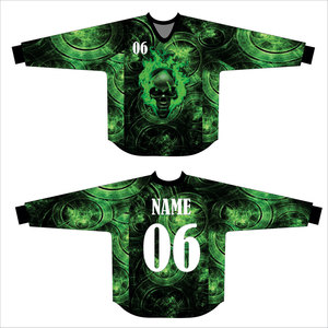 เสื้อเพ้นท์บอลสำหรับผู้ชายเสื้อเพนท์บอลแบบซับลิเมชันเต็มแผ่นสำหรับเพนท์บอล jarsey - Product Image 1