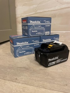 Pack de batteries Makita 18V LXT 6.0Ah BL1860B Triple Pack Neuf Royaume-Uni - Product Image 3