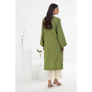 Camisa de Lino Verde Bordada para Mujer, Estilo Floral Retro, Viscosa, Casual, Corta, para Oficina o Fiesta, Tallas XL a 4XL - Product Image 3