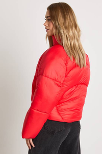 Chaqueta Acolchada para Mujer, Cómoda, de Punto, Transpirable, para Invierno, para Exteriores, Talla Grande, Impermeable, para Snowboard, Senderismo y Correr - Product Image 5