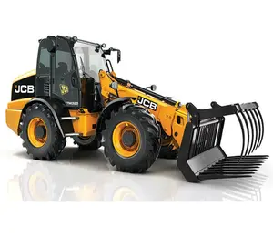 Gut gewarteter JCB TM320 Radlader 110V Block heizung Lenksäule vorwärts montiert Zum Verkauf