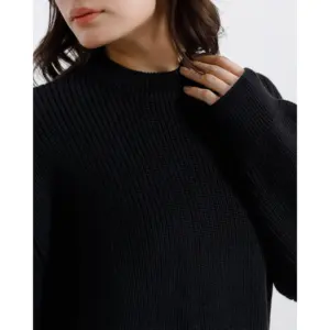 Pull en cachemire tricoté à motif géométrique basique pour homme, style coréen, pull d'hiver avec capuche, design respirant, décoration logo - Product Image 3