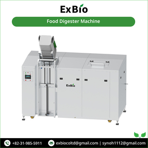 Exbio - Triturador de Residuos Alimentarios Industrial Ecológico y Altamente Inteligente, Máquina de Compostaje y Reciclaje con Capacidad de 2000 kg/día, Motor de Acero Inoxidable - Product Image 3