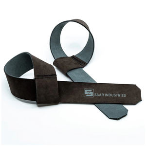 High Quality Customizable Heavy Duty Cowhide Leather Wrist Support Straps For Weightlifting & Deadlifting - Product Image 4