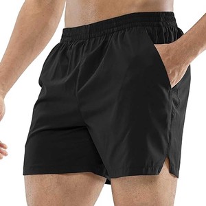 Pantalones cortos atléticos para hombre, pantalones cortos de entrenamiento de gimnasio de secado rápido de 5 pulgadas, pantalones cortos deportivos ligeros para correr con bolsillos para hombre - Product Image 1