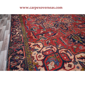 Alfombra con patrón geométrico de estilo turco, suave y audaz, roja, fina calidad, hecha a mano para sala de estar, tamaño personalizado, fibra Natural - Product Image 3