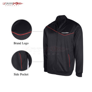 Chándal de poliéster con capucha para hombre de estilo atlético de invierno con chaqueta ligera y pantalones de Jogger cómodos transpirables - Product Image 4