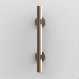 ArcadiaLatch, barra de puerta sólida, manija de puerta antigua de latón macizo Vintage de lujo con grabado Floral elegante para decoración clásica del hogar - Product Image 1