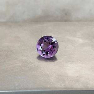 Piedras de amatista púrpura de Grado Superior piedras preciosas sueltas de corte brillante redondo con piezas pulidas para uso de diseño de joyería colgante de anillo - Product Image 5