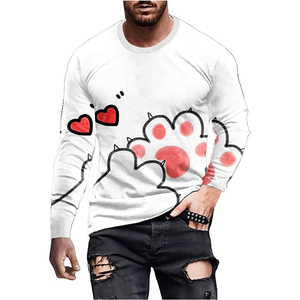 Style vintage surdimensionné acide lavage Streetwear en détresse T-shirts 100% coton grande taille hommes t-shirts - Product Image 3