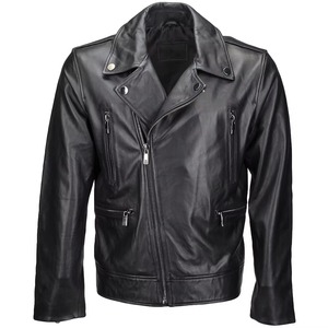 Veste en cuir pour homme, style streetwear décontracté, cuir de vachette de qualité supérieure, vêtements d'extérieur, fournisseur OEM personnalisé en gros - Product Image 4
