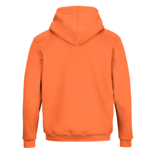 Sweat à capuche unisexe personnalisé avec logo sur le devant, en mélange de coton et de polaire, surdimensionné, respirant, 310g, vente en gros - Product Image 4