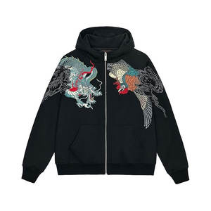 Top qualité hommes broderie sweats à capuche vêtements pour adultes Offre Spéciale confortable pas cher taux respirant broderie sweats à capuche avec sur mesure - Product Image 3