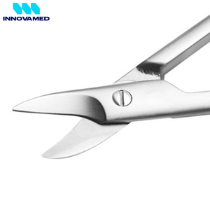 Tijeras de Podología de acero inoxidable de la mejor calidad, cuchillas rectas de precisión, diseño dentado, agarre antideslizante, cortaúñas manuales - Product Image 5