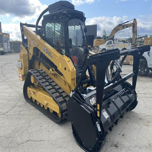 รถตักล้อยาง Cat 275 XE พร้อมอุปกรณ์ตัดไม้สำหรับงานป่าไม้ เครื่องจักรก่อสร้างขนาดกะทัดรัดประสิทธิภาพสูงสำหรับงานหนัก - Product Image 1