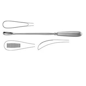 Curette utérine Cuzzi, acier inoxydable chirurgical de qualité médicale, instruments gynécologiques - Product Image 3