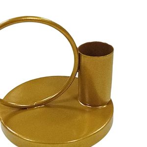 Home Accent Good Sale Home Decorative <b>Candle</b> Holder Metal in Iron <b>Candle</b> Holder Hot Selling Black Powder Coating <b>Candle</b> <b>Mold</b> - Product Image 2