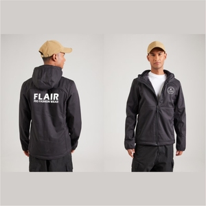 Chaqueta Softshell de Invierno para Hombre, al por Mayor, Cortavientos, Impermeable, Transpirable, Estilo Urbano Liso, con Logotipo Frontal Bordado - Product Image 1