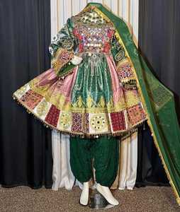 ชุดเสื้อกระโปรงอัฟกันของผู้หญิงผ้ากำมะหยี่ปักลายขนาดใหญ่พิเศษระบายอากาศได้ดีสินค้าใหม่ได้รับความนิยมใน2025 - Product Image 2