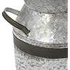 Maceta decorativa de lata de leche de Metal, acabado galvanizado, Material de hierro, jarrón de suelo ecológico para el hogar elegante, centro de mesa interior - Product Image 6