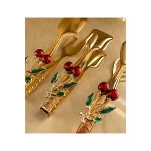 Juego de Vajilla de Arroz de 3 Piezas YELLOW PINNACLE KIRAZLI, Material Maa, Elegante Decoración para Mesa de Fiesta, Turquía, Lavable - Product Image 4