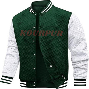 Veste de sport pour homme de haute qualité, col montant, poches avant, cuir de vache véritable, design respirant, plusieurs couleurs disponibles - Product Image 6