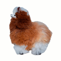 VICUNA HANDRICRAFT Muñeco de Peluche Corto Unisex de 6.5CM con Relleno de Algodón PP 100% Peruano
