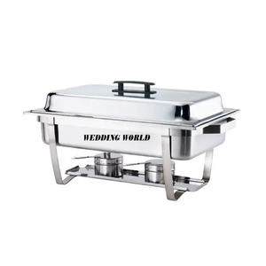 WEDDING WORLD Vaisselle de table en laiton Design moderne écologique taille personnalisée Restaurant utilisation chauffe-plats - Product Image 6