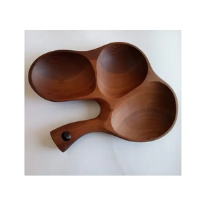Accessoire de restaurant haut de gamme Assiette en bois Fête de Noël Produit le plus vendu fabriqué en Inde - Product Image 6