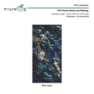 Panneau mural décoratif en PVC D Stona, finition marbre, imperméable, résistant aux UV, pour l'intérieur, l'extérieur, les meubles, usine OEM - Product Image 2