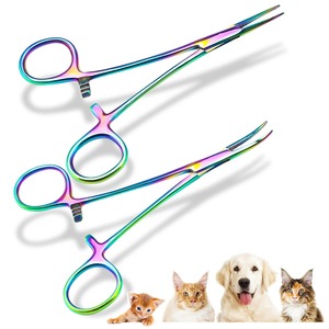 Tijeras para Cejas de Acero Inoxidable No Plegables con Hoja Recta para Aplicaciones de Belleza - Product Image 1