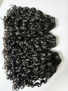 Extensions de cheveux humains Remy du Vietnam en vrac, double trame, style vague rebondissante, toutes couleurs disponibles - Product Image 2