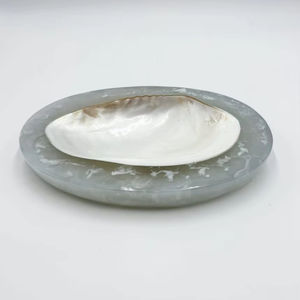 Bandejas y cuencos de resina epoxi de primera calidad, ideales para cenas festivas modernas y decoración del hogar. - Product Image 1