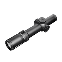 Lunette de tir LPVO Red Win Whiteeagle 1-10x28 FFP avec réglage de tourelle 1/4, tube monocylindre de 34 mm, réticule gravé sur verre et capteur de mouvement