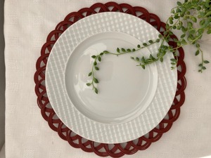 Manteles individuales de ratán de colores personalizados, productos ecológicos hechos en Vietnam, decoración de mesa al por mayor - Product Image 5