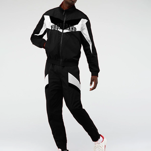 Custom Printed Lightweight Windbreaker Cotton Set Men Windproof Tracksuit with Quick Dry Feature Custom Logo Shorts & <b>Trouser</b> - Product Image 6