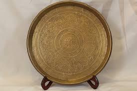ถาดโลหะทองเหลืองสำหรับจัดเก็บและจัดระเบียบอาหารถาดเสิร์ฟอาหารและเครื่องดื่มดีไซน์ตามสั่ง - Product Image 2
