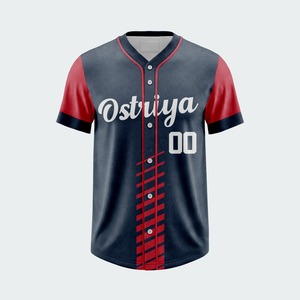 Camiseta Deportiva Unisex de Béisbol y Sóftbol con Botones, Ropa Deportiva con Logotipo Personalizado Impreso, Precio Técnico - Product Image 4