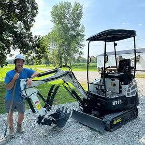 Hightop Chine Vente chaude 1.5ton Mini Excavator Electric_mini Excavator HT 15 Pro - Product Image 1