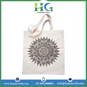 Bolsa de algodón ecológico resistente de 12oz al por mayor, bolsa de compras de comestibles impresa con logotipo personalizado, material de lona y PET, regalo de alta demanda - Product Image 2